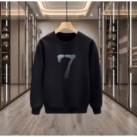 7 BASKILI SİYAH SWEATSHİRT