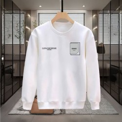 BRHND BASKILI BEYAZ SWEATSHİRT