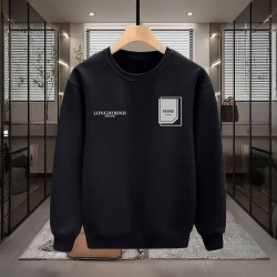 BRHND BASKILI SİYAH SWEATSHİRT