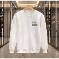 IM OK BASKILI BEYAZ SWEATSHİRT