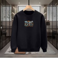 PANİC BASKILI SİYAH SWEATSHİRT