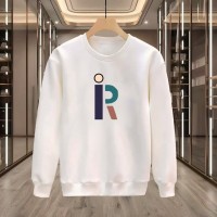 İR BASKILI BEYAZ SWEATSHİRT