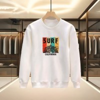 SURF BASKILI BEYAZ SWEATSHİRT
