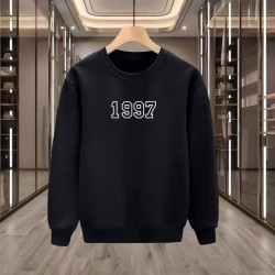 1997 BASKILI SİYAH SWEATSHİRT