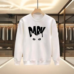 DARK BASKILI BEYAZ SWEATSHİRT