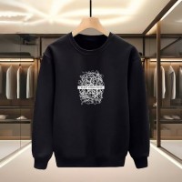 KARMAŞIK BASKILI SİYAH SWEATSHİRT