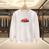 CAR BASKILI BEYAZ SWEATSHİRT