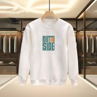 OUT İN SIDE BASKILI BEYAZ SWEATSHİRT