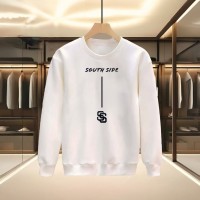 SOUTH SIDE BASKILI BEYAZ SWEATSHİRT