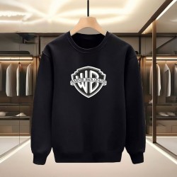 WARNER BROS BASKILI SİYAH SWEATSHİRT